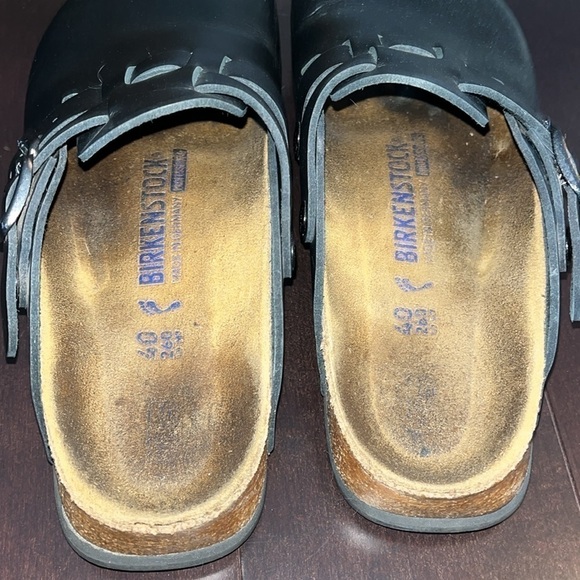 BIRKI'S BIRKENSTOCK CAMDEN BLACK BIRKO-FLOR SOFTFOOT size EU40 - Picture 4 of 5
